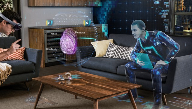 Fragments Microsoft Hololens
