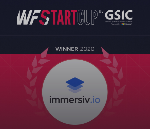 What’s new at Immersiv.io: winning WFS Live StartCup & joining GSIC