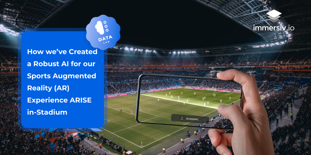 AI model sports augmented reality solution stadium