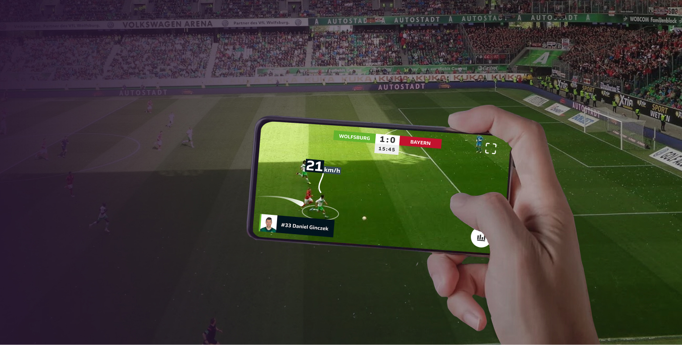 DFL ARISE stadium augmented reality