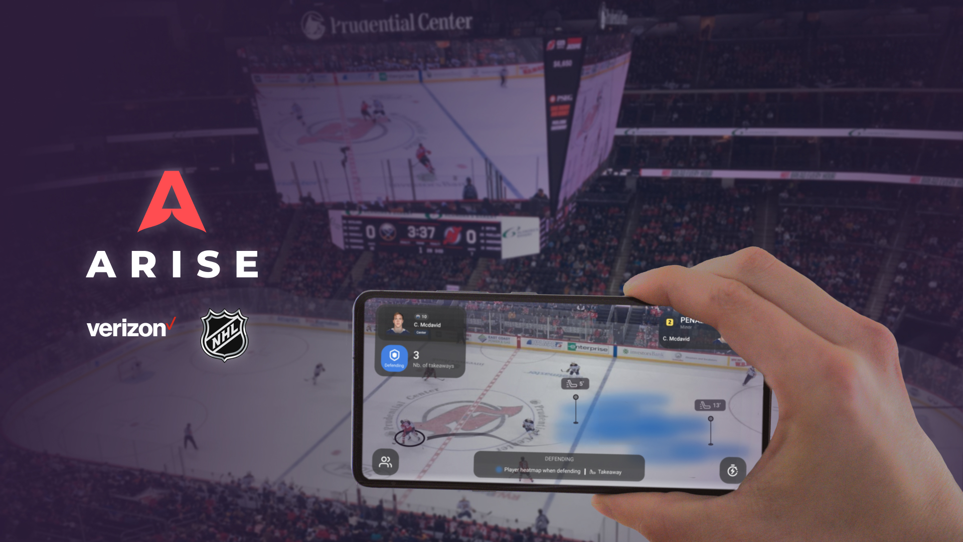 NHL Verizon Augmented Reality App 5G