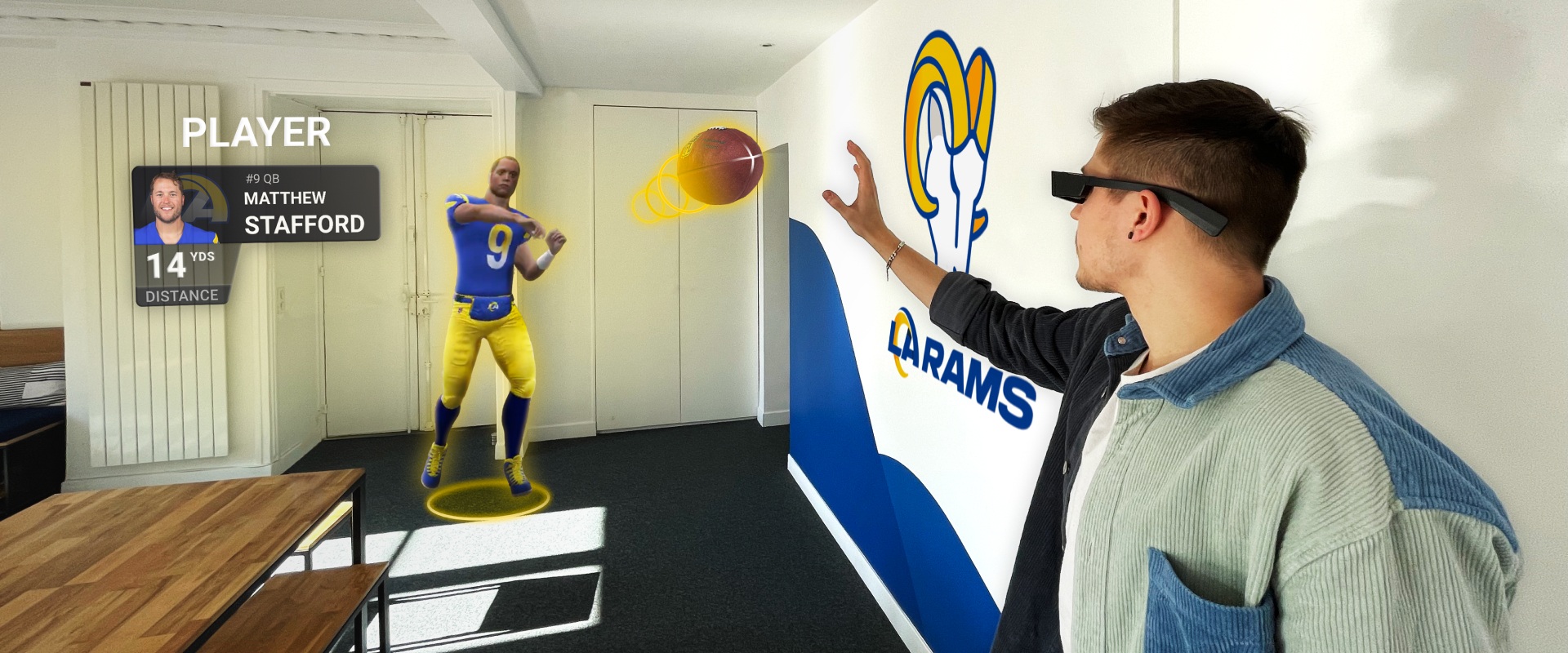 LA Rams Spectacles mini game