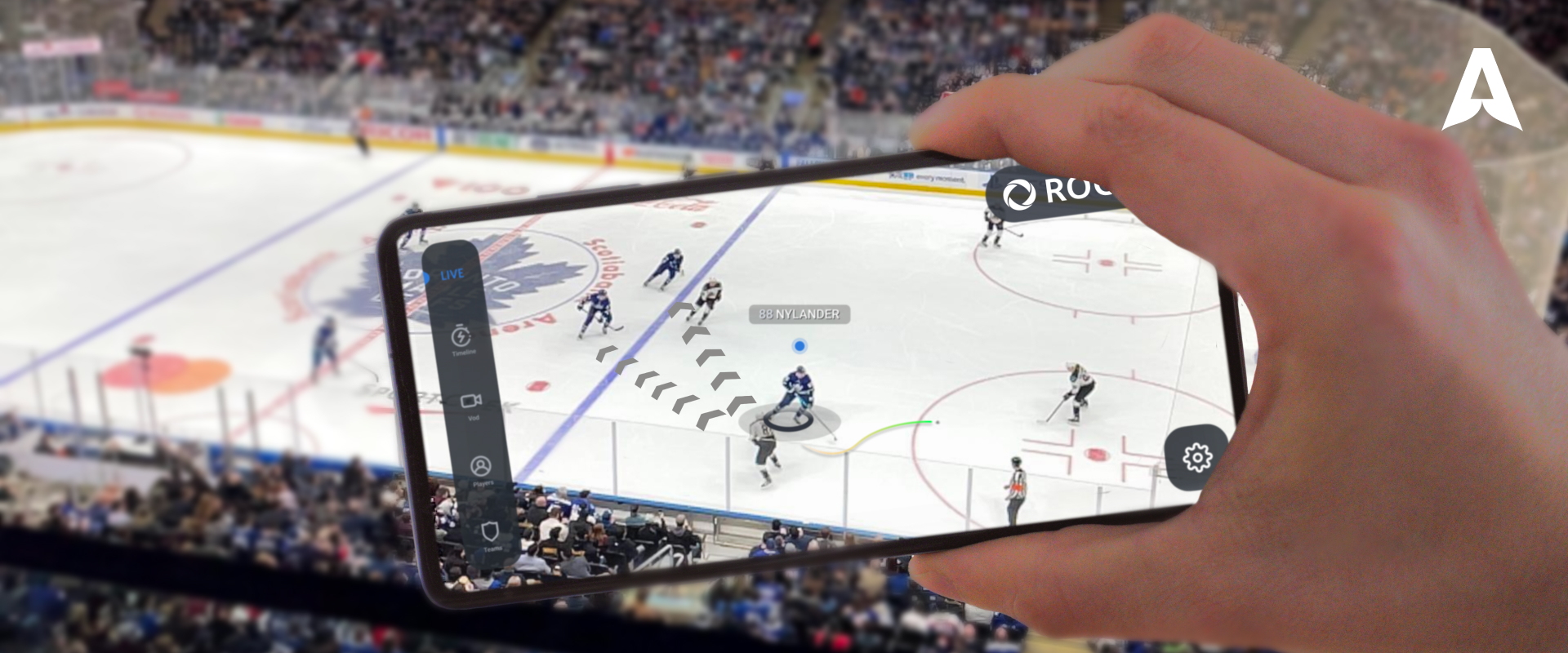 nhl maple leafs rogers ar augmented reality